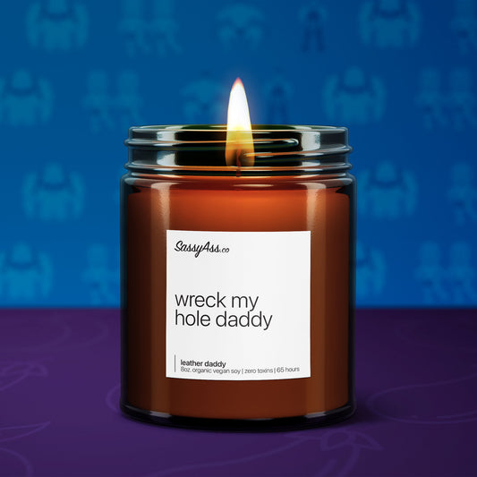 Wreck My Hole Daddy Candle
