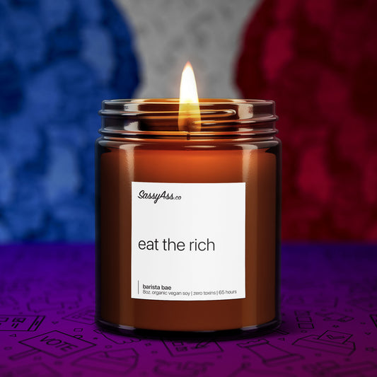 Eat the Rich Candle